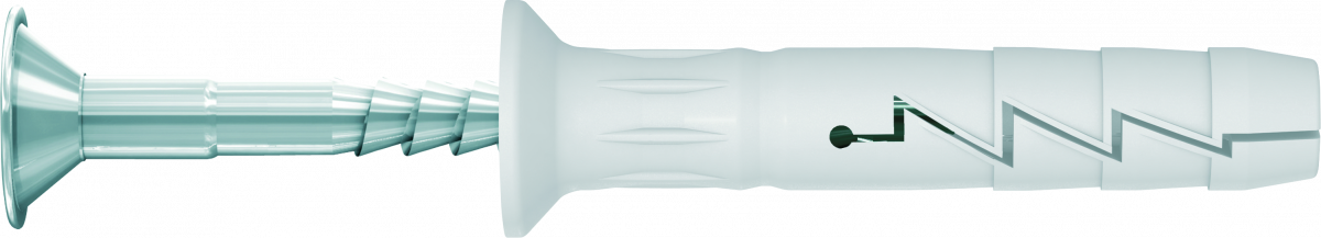 FX-N-L Zatloukací nylonová hmoždinka